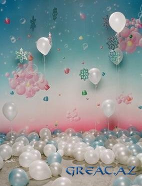 Мыльные пузыри и воздушные шарики