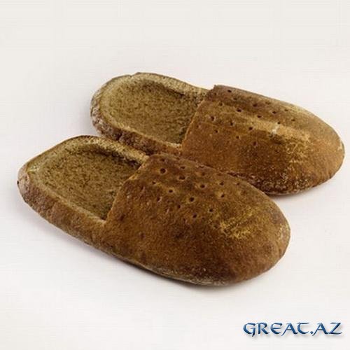 Обувь из хлеба