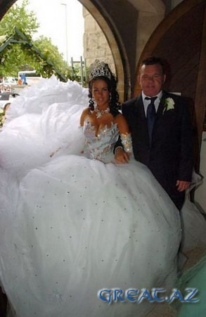 Необычные свадебные платья (15 Фото)