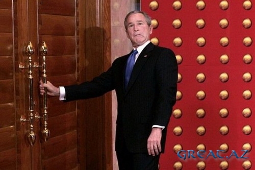 Смешные фотографии с Джорджем Бушем
