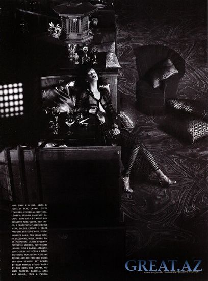 Две фотосессии в Vogue Italia