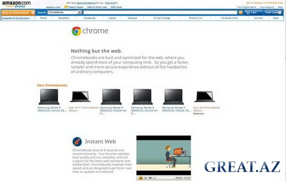 Первые ноутбуки под управлением Chrome OS