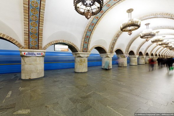 Фотографии киевского метрополитена