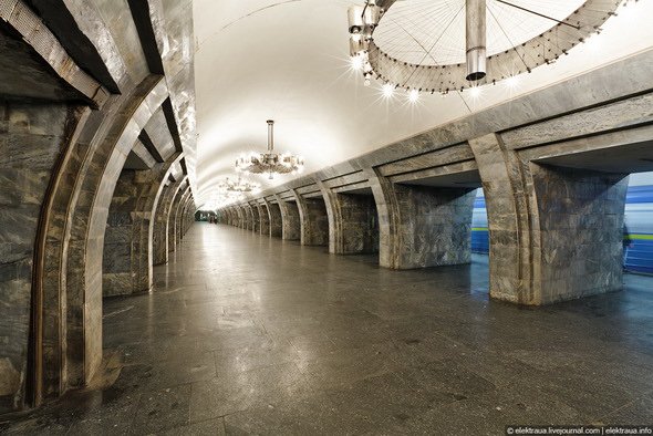 Фотографии киевского метрополитена