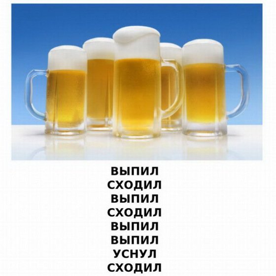 «Справочник алкоголика»: действие различных напитков на организм