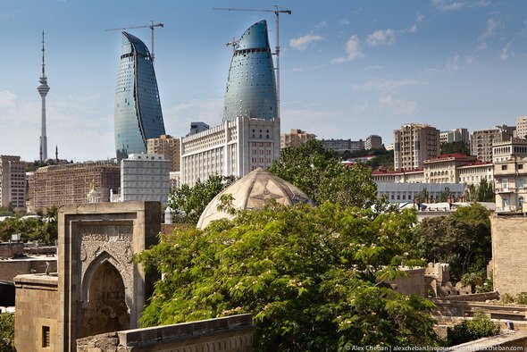 Современный Баку: город будущего, которое уже наступило