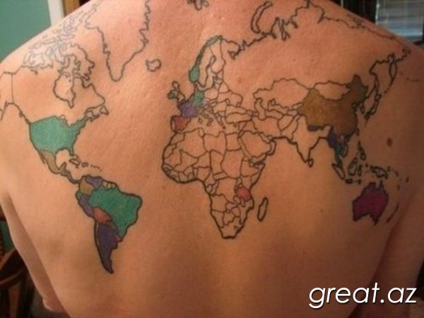 Татуировки для путешественников (37 фото)