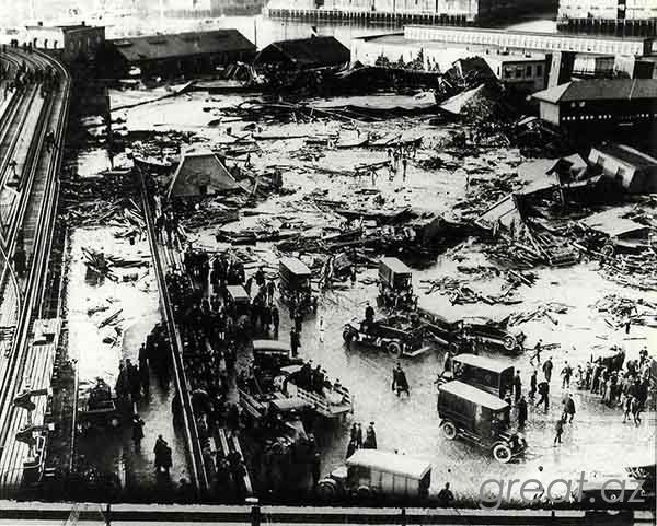 Сахарный потоп в Бостоне. Одна из самых необычных техногенных катастроф 20 века.
