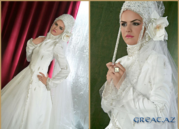 Свадебные платья с Хиджабом