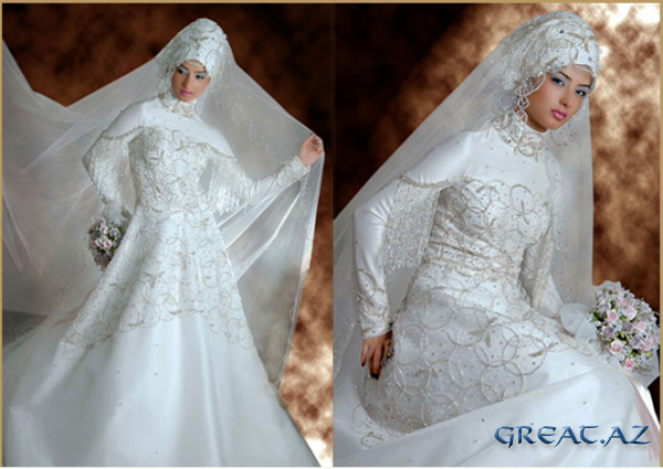 Свадебные платья с Хиджабом