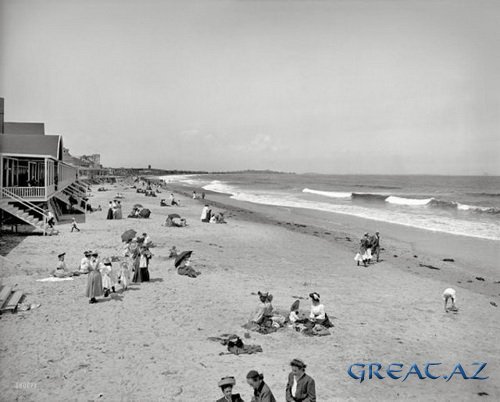 Как выглядели пляжи в прошлом веке