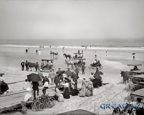 Как выглядели пляжи в прошлом веке