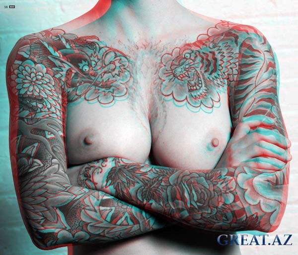 Женская грудь в 3D формате)))