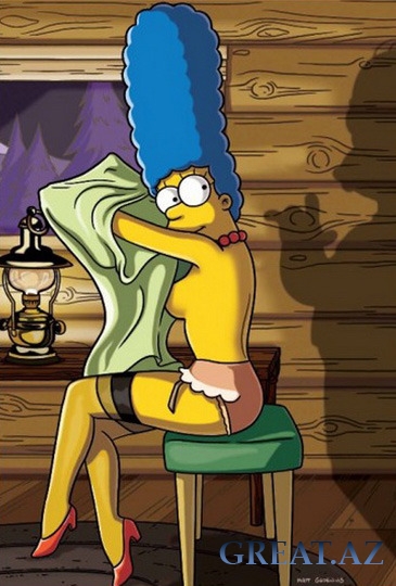 Мардж Симпсон в Playboy