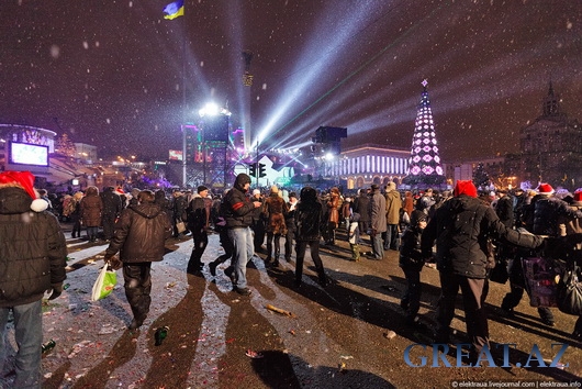 Новый год на Майдане