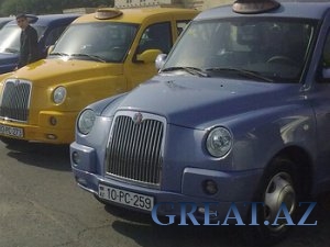 Лондонские такси в Баку