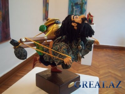 Выставка "Куклы в стиле Джаз" в Баку