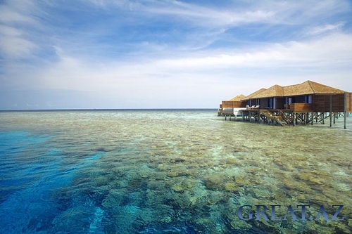 Сказочный отель на Мальдивах