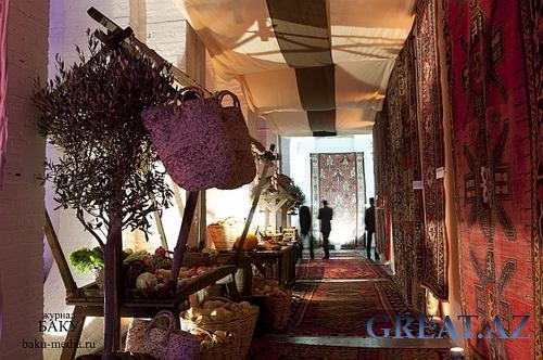 Выставка азербайджанского ковра в Лондоне (Журнал Баку)
