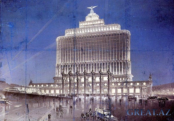 Нереализованные проекты архитектуры - Москва 30-х