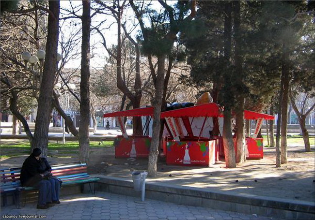 Бывшая Площадь Фонтанов в Баку