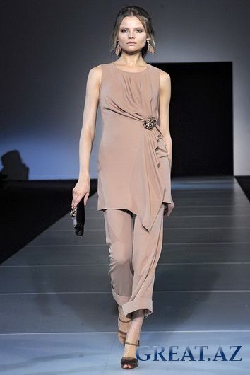 Неделя моды в Милане: Giorgio Armani Fall