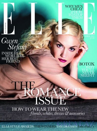Gwen Stefani в Elle UK April 2011