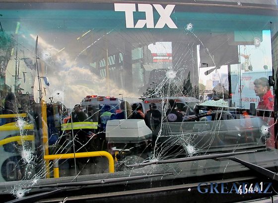 Взрыв на автобусной остановке в Иерусалиме