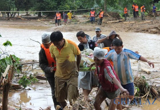 Наводнения и оползни в Таиланде
