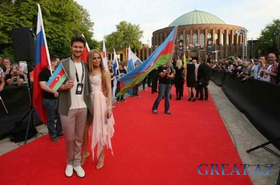 Эльдар и Нигяр на открытии Евровидения 2011 (ФОТО)