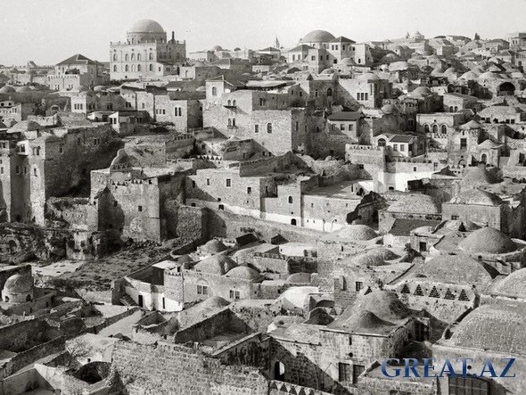 Святая земля в 19 веке -Фото Иерусалима