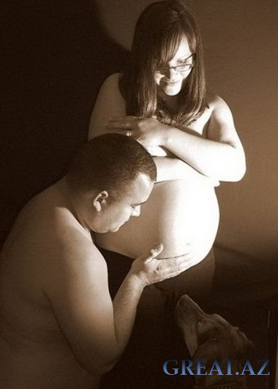 Странные фотографии беременных женщин