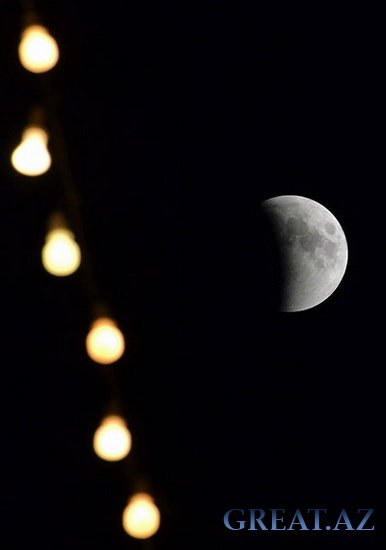 Лунное затмение – фотографии со всего мира
