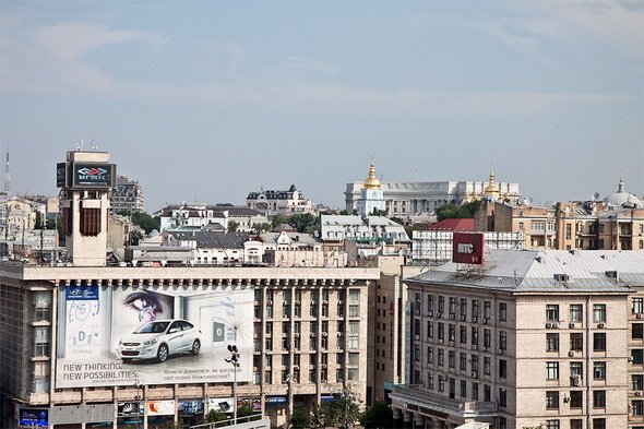 Киев. Майдан Незалежности и Крещатик