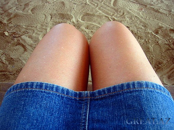 Красивые колени