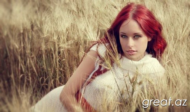 Красивые Картинки Девушек с рыжими волосами (60 Фото)