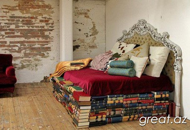 Самые креативные предметы мебели на книжную тематику (10 Фото)