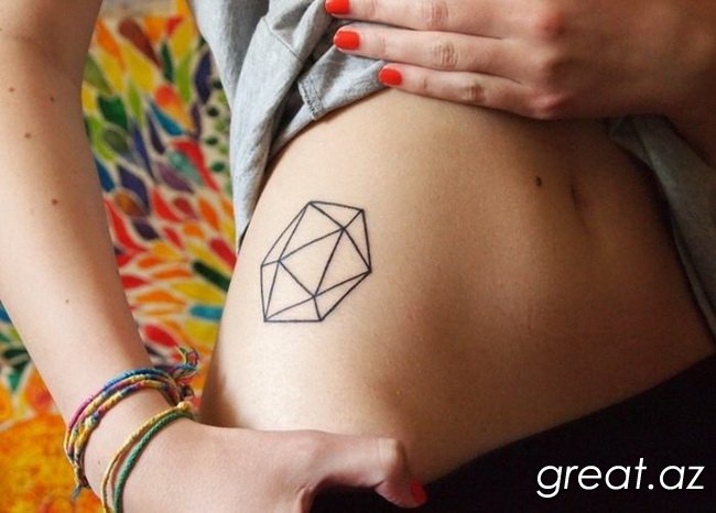 Красивые татуировки, Геометрия (72 Фото)