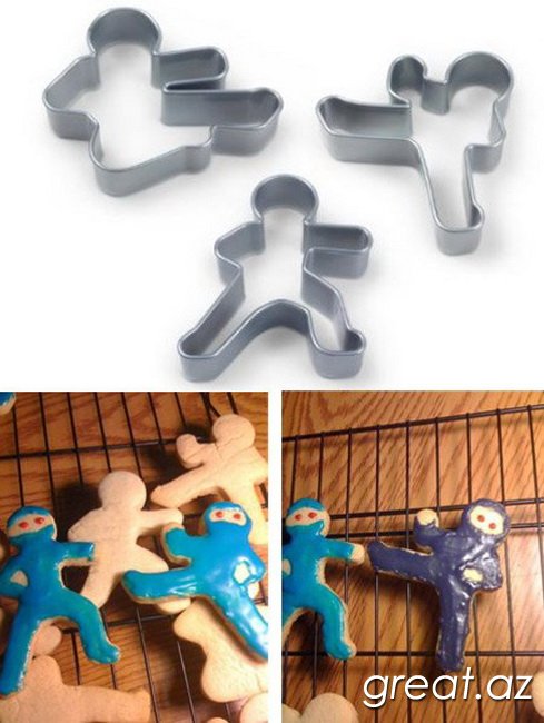 Креативные формочки для печенья (12 фото)