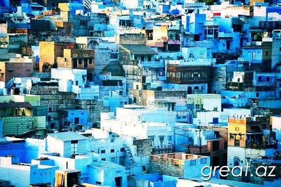 Голубые города мира