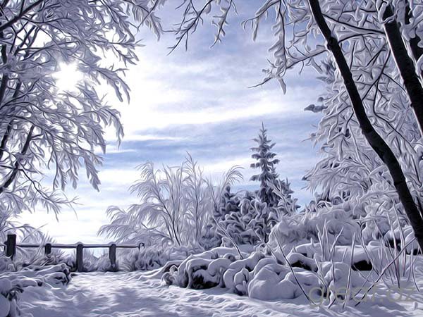 умопомрачительных зимних пейзажей.