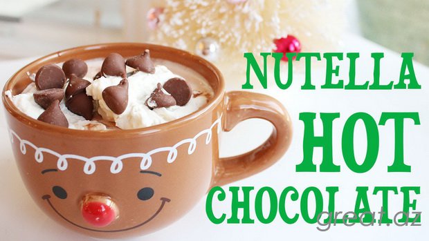 Как приготовить горячий шоколад из Nutella