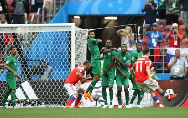 Матч открытия ЧМ-2018: Россия - Саудовская Аравия 5:0 ФОТО