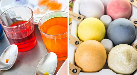 Как приготовить натуральные красители для яиц