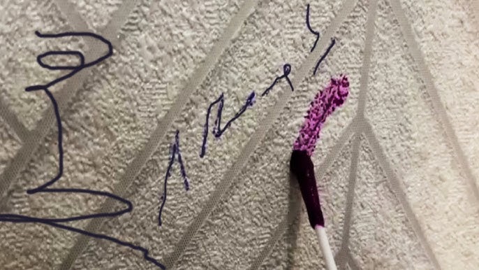 Как отмыть фломастер с обоев без повреждения рисунка: 5 проверенных способов