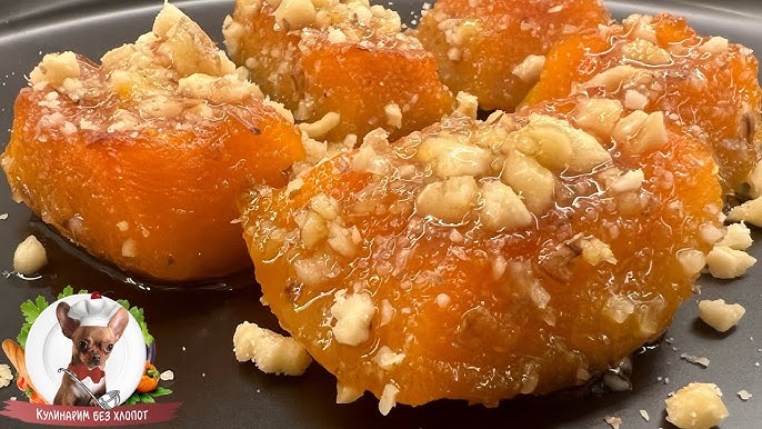 Как запечь тыкву в духовке кусочками с медом