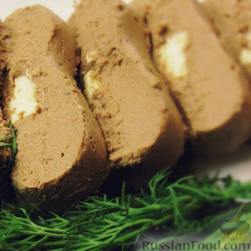 Рецепт домашнего паштета из куриной печени с маслом