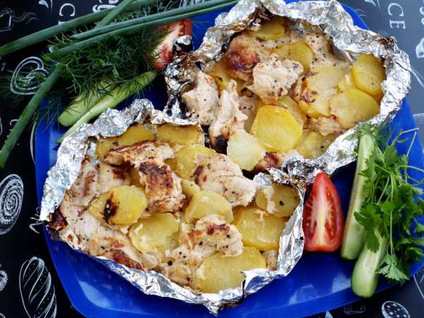 Картофель в фольге как на костре: Секреты идеального вкуса